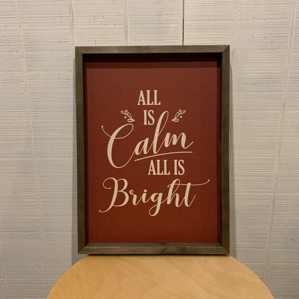 Holiday wall art